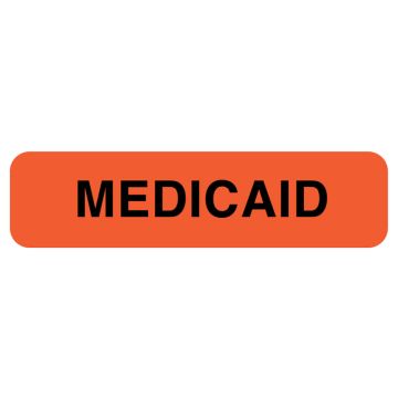 Medicare Insurance Label, 1-1/4" x 5/16"