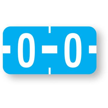 Alpha File Folder Label - Tab® Compatible, 1" x 1/2"