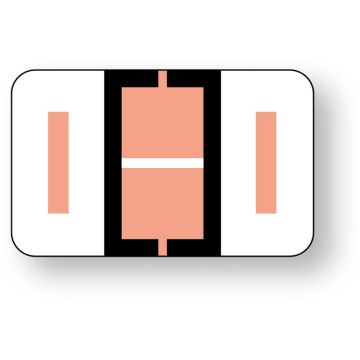 Alpha File Folder Label - Ident-A-File™ Labeling System, 1-5/8" x 1"