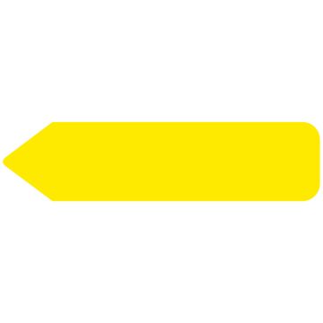 Uniarrow Plus Flag, 1-3/4" x 13/32"