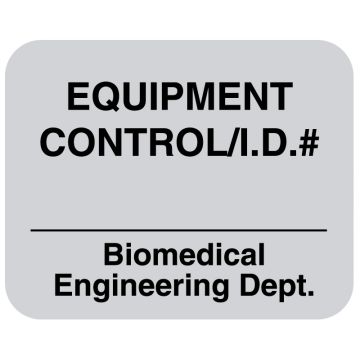 Electrical Equipment Safety Label, 1-1/4" x 1"