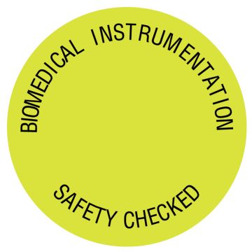 Electrical Equipment Safety Label, 3/4" x 3/4"