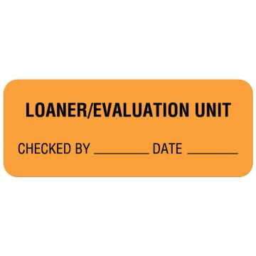 Battery & Lamp Maintenance Label, 2-1/4" x 7/8"