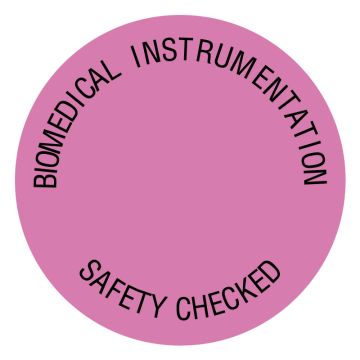 Electrical Equipment Safety Label, 1" x 1"