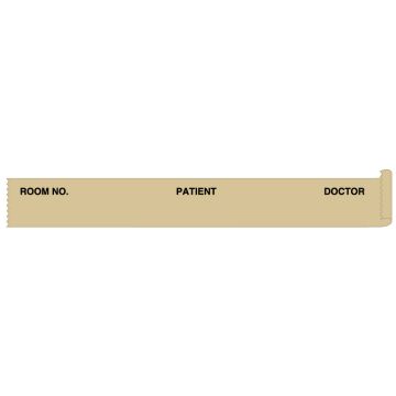 Tan Patient Chart Tape, 1/2" x 500"