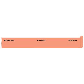 Salmon Patient Chart Tape, 1/2" x 500"