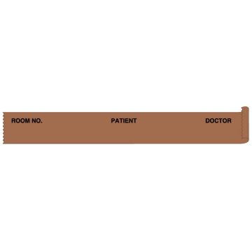 Copper Patient Chart Tape, 1/2" x 500"