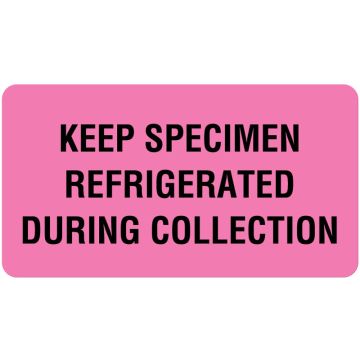 Urine Collection Label, 3" x 1-5/8"