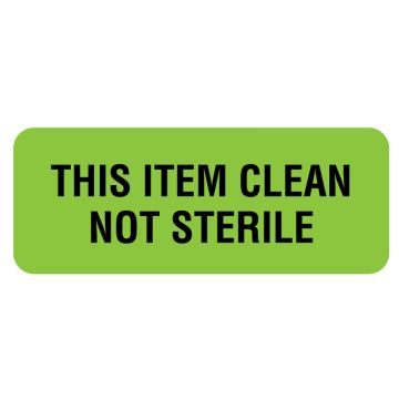 Sterilization Labels, 2-1/4" x 7/8"