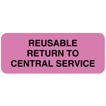 Central Service Labels, 2-1/4" x 7/8"