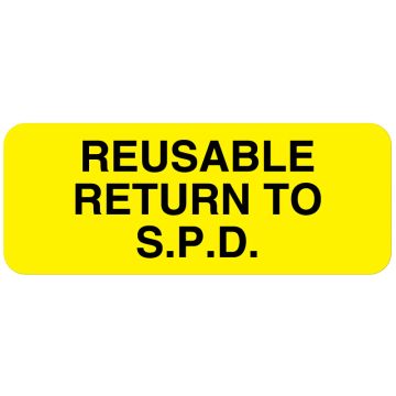 SPD Label, 2-1/4" x 7/8"
