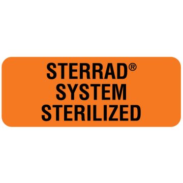 Sterrad System Compatible Label, 2-1/4" x 7/8"