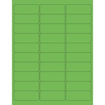 Laser Printer Label, 2-5/8" x 1"