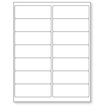 Laser Printer Label, 1-7/16" x 4"