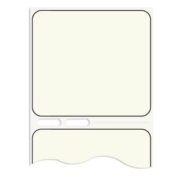 DYMO Compatible Printer Label, 1" x 1"