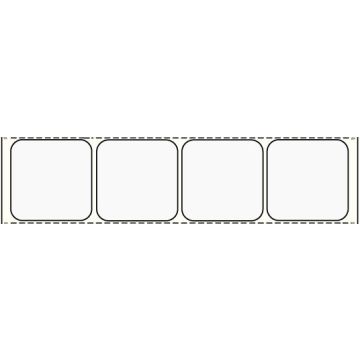 15/16" x 15/16" Direct Thermal Slide Labels