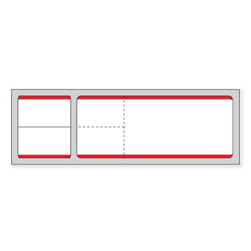 Sunquest Direct Thermal Printer Label, 3" Core, 4-1/8" x 1-3/16"