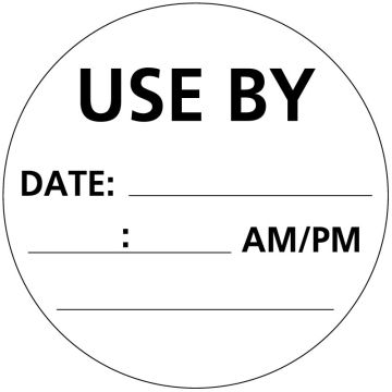 Inventory Rotation/Incoming Goods Label, 3" x 3"