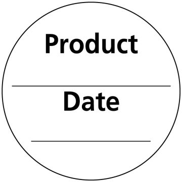 Inventory Rotation/Incoming Goods Label, 2" x 2"