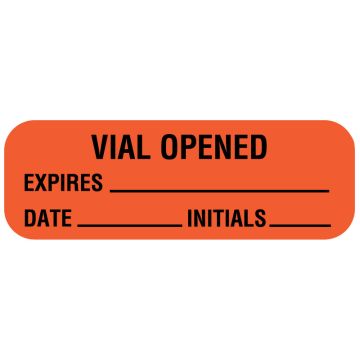 Expiration Label, 1-1/2" x 1/2"