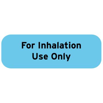 Medication Instruction Label, 1-1/2" x 1/2"