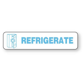 Temperature Related Label, 1-5/8" x 3/8"