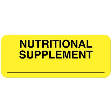 Enteral/Tube Feeding Nutrition Labels, 2-1/4" x 7/8"