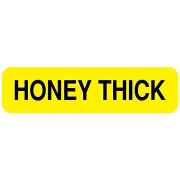 HONEY THICK, Nutrition Communication Labels, 1-1/4" x 5/16"