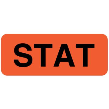 STAT Label, 2-1/4" x 7/8"