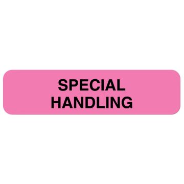 Special Handling Label, 1-1/4" x 5/16"