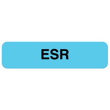 ESR Label, 1-1/4" x 5/16"
