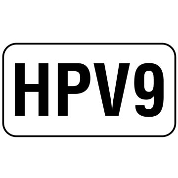 HPV9, 1-5/8" x 7/8"