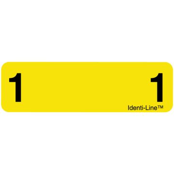 Identi-Line Label, 3" x 7/8"
