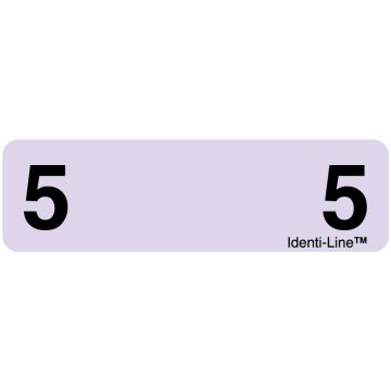 Identi-Line Label, 3" x 7/8"