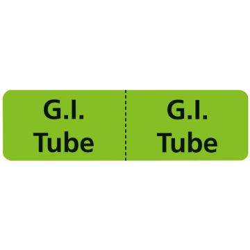 G.I. Tube Line Identification Labels, 3" x 7/8"