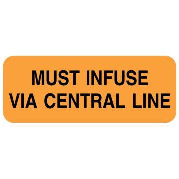 INFUSE CENTRAL LINE, 2-1/4" x 7/8"