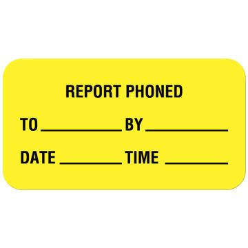 Lab Report Label, 1-5/8" x 7/8"
