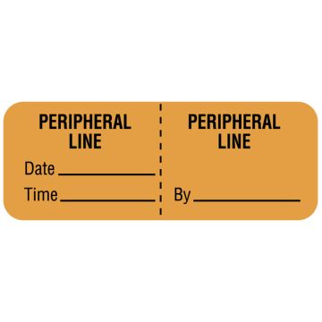 Line Identification Label, 2" x 3/4"
