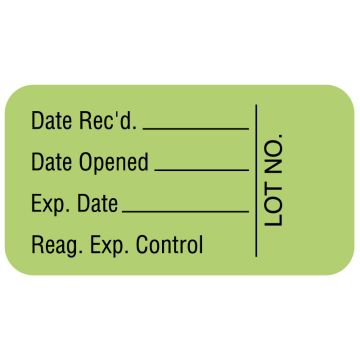 Quality Control Label, 1-5/8" x 7/8"