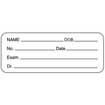 Pathology Labels, 2-1/4" x 7/8"