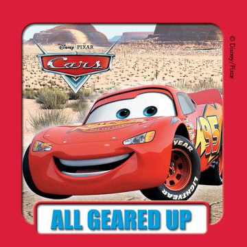 DISNEY CARS, Kids' Sticker, 2-1/2" x 2-1/2"