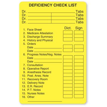 Internal Processing Label, 2-5/8" x 4"