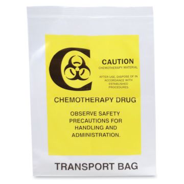 Chemotherapy Transport Bag, 6" x 9"