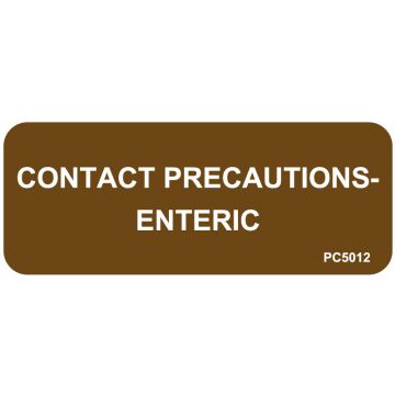 Contact Precautions Labels, 2-1/4" x 7/8"
