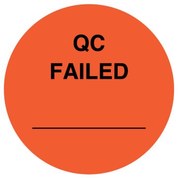 QC FAILED, 1-1/2" Dia