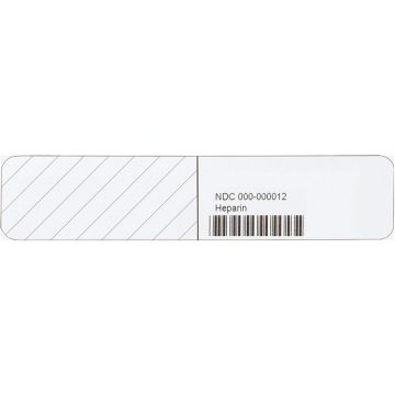 Thermal Transfer Printer Flag, 3-7/8" x 3/4"