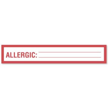 Allergy Tape, 6" x 1"