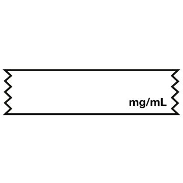 Anesthesia Tape, __________mg/mL, 1" x 1/2"