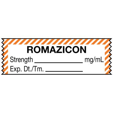 Anesthesia Tape, Romazicon mg/mL, 1-1/2" x 1/2"
