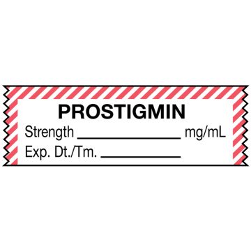 Anesthesia Tape, Prostigmin mg/mL, 500" x 1/2"